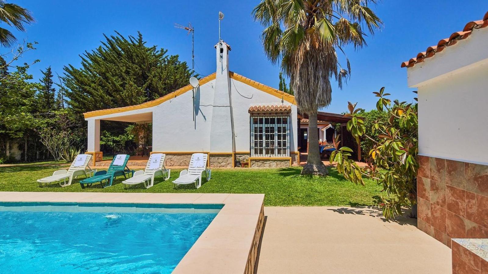 Villa Alegria Conil De La Frontera By Ruralidays Екстер'єр фото
