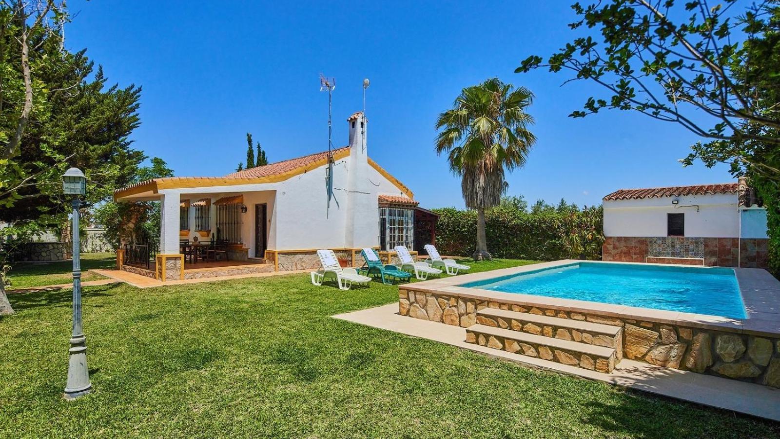 Villa Alegria Conil De La Frontera By Ruralidays Екстер'єр фото